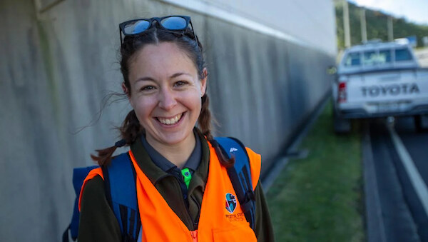 Emma Rowell, one of our Eradication Technical Officers